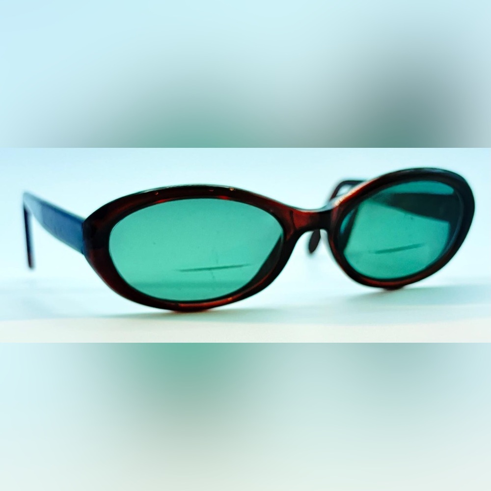 Lauren Hutton L580PL Brown Oval Sunglasses Frames Only